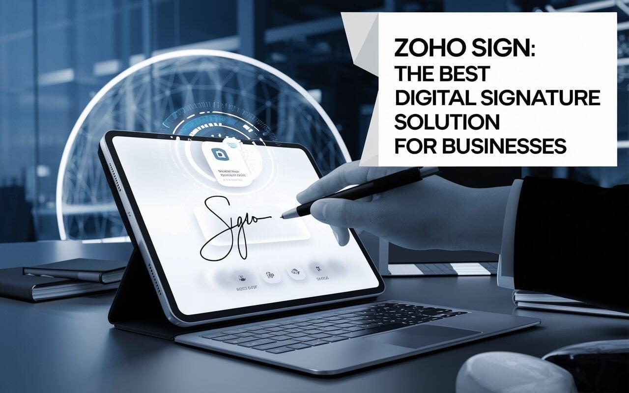 Zoho Sign: The Best Digital Signature Solution for Businesses